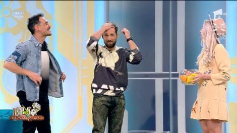 "Școala de Ucenice". Bianca Oghinciuc și Dani, joc de improvizație: ”Trebuie să dansezi la piață în timp ce cerșești!”