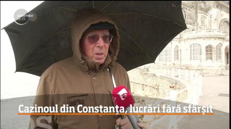 Lucrările de reabilitare a Cazinoului din Constanţa nu au fost finalizate la timp