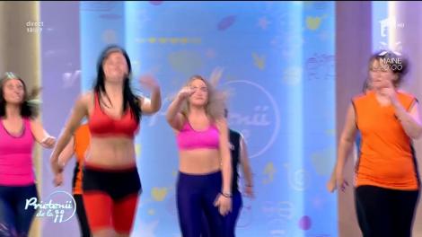 Demonstrație de Kangoo Jums în platoul de la "Prietenii de la 11"