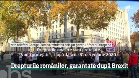 Drepturile românilor din Marea Britanie, garantate după Brexit