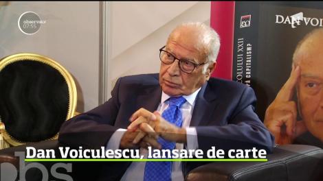 Profesorul Dan Voiculescu şi-a lansat volumul cu numărul 36, la Târgul de Carte Gaudeamus