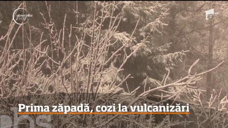 Prima zăpadă, cozi la vulcanizări