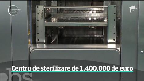 Centru de sterilizare de 1,4 milioane de euro