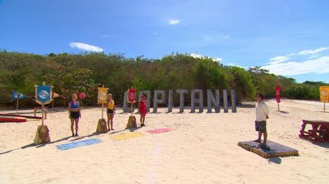 "Jocul Căpitanilor" a fost câştigat de echipa roşie! Mircea le-a învins pe Oana şi Ioana!