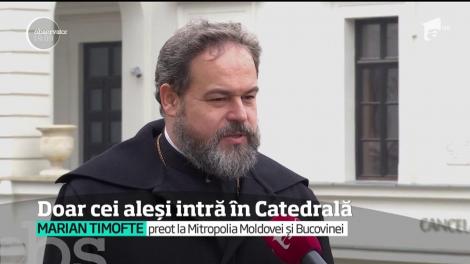 Doar 2.500 de oameni vor intra la slujba de sfinţire din Catedrala M&acirc;ntuirii Neamului