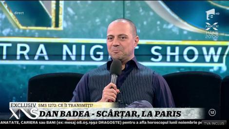 Dan Badea a fost la Paris pentru prima dată în viaţa lui