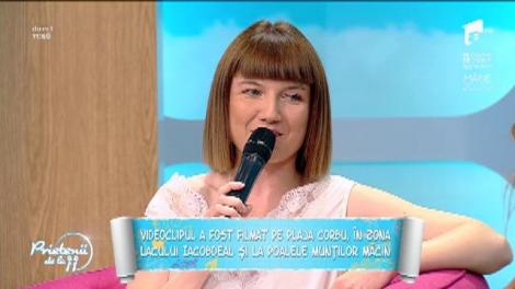 Alexandra Ungureanu, în furou în videoclipul piesei "Vântule"