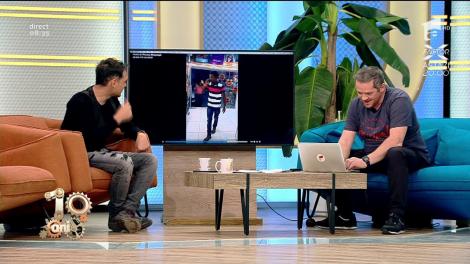 Smiley News. Umorul la serviciu. Nu se aștepta ca în fața lui să nu fie un geam