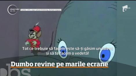 Elefantul Dumbo revine pe marile ecrane, într-un film artistic! Unul dintre cei mai îndrăgiți actori de comedie, în distribuție. VIDEO TRAILER