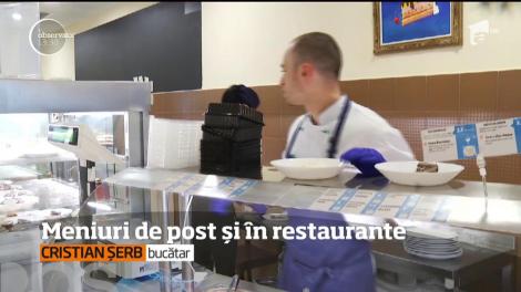 Prima zi din postul Crăciunului a schimbat deja meniul din restaurante