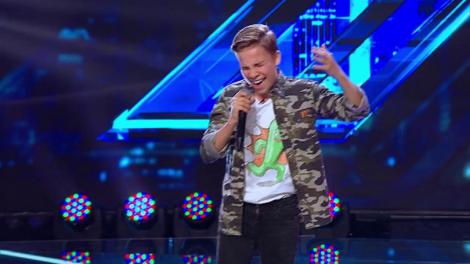 Janis Joplin - Cry Baby. Vezi cum cântă Eduard Ungureanu, la X Factor!