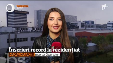 &Icirc;nscrieri record la examenul de rezidenţiat