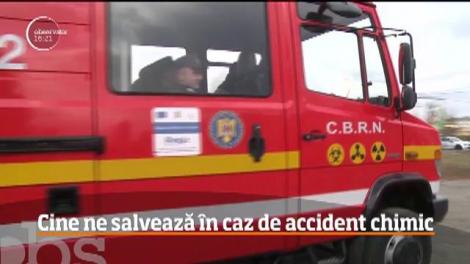 Accident chimic? Cine poate interveni în România - VIDEO