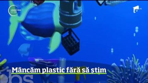 Mâncăm plastic fără să ştim! Specialiştii spun că ambalajele aruncate în oceane otrăvesc apa şi, implicit, mâncarea din farfurii