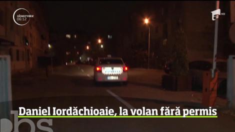 Cântăreţul Daniel Iordăchioaie a fost prins conducând fără permis, în Târgoviște