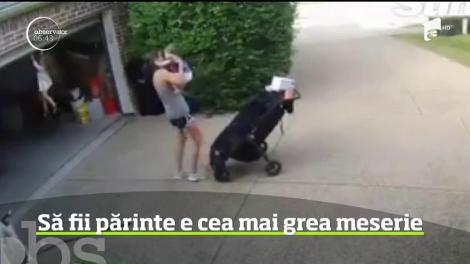 Să fii părinte e cea mai grea meserie din lume. O mamă a tras o sperietură soră cu moartea după ce şi-a scăpat din ochi fiica