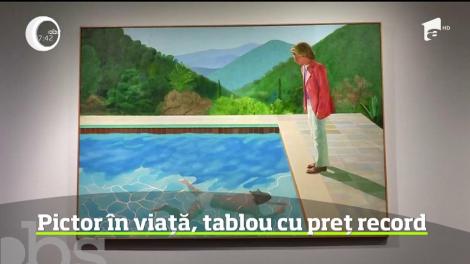 O pictură a britanicului David Hockney, vândută cu 90 de milioane de dolari