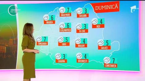 Prognoza meteo pentru duminică, 18 noiembrie. Regiunile în care va ninge în următoarele ore