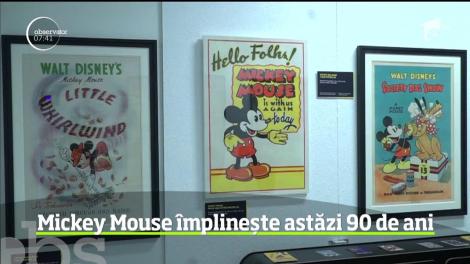 Sărbătoare mare în lumea desenelor animate! Mickey Mouse împlineşte 90 de ani