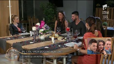 Bogdan a ales să petreacă o seară în compania Ancăi