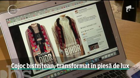 Un cojoc tradiţional rom&acirc;nesc s-a v&acirc;ndut cu mii de euro pe un site exclusivist. Copia aparţine unui brand american care a reprodus piesa vestimentară bistriţeană şi i-a umflat preţul de 10 ori