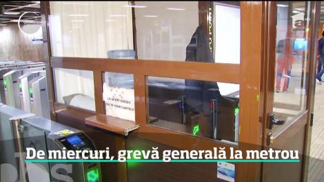 De miercuri, Bucureştiul ar putea paraliza! Sindicaliştii Metrorex nu renunţă la greva generală