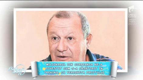 În trening şi cu verigheta preotului! Cristian Ţănţăreanu, povestea căsătoriei!