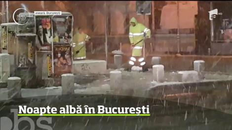 De câteva ore bune, iarna şi-a intrat în rol, în forţă, iar trei sferturi din ţară rămân sub cod galben de ninsori, lapoviţă şi ploi