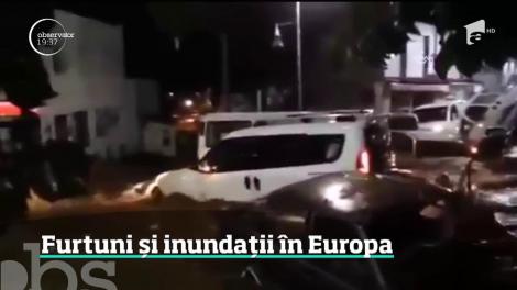 Sfârşitul toamnei a adus furtuni devastatoare în Tenerife! Valuri de peste 10 metri au lovit hotelurile de pe malul oceanului