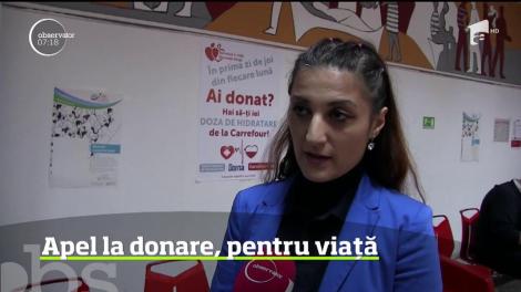 Donarea de sânge salvează vieţi