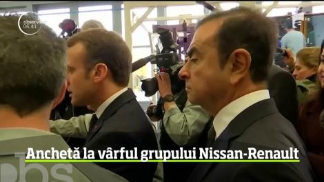 Anchetă la vârful grupului Nissan-Renault