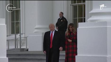 Sezonul sărbătorilor de iarnă a început la Casa Albă