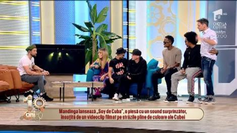 Madinga cântă, în premieră, melodia "Soy de Cuba"