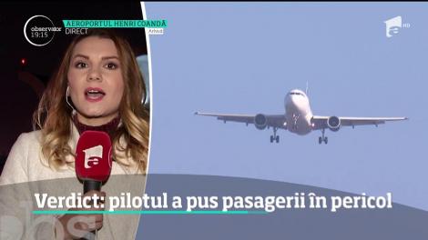 Un pilot de la TAROM, găsit vinovat pentru că a pus în pericol vieţile pasagerilor