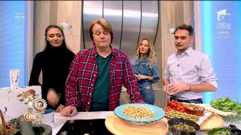 Reţeta zilei! Vlăduț gătește "Salată din năut"