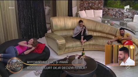 Antoanela susține că burlacul Bogdan i-a vorbit urât