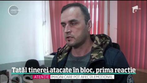 Revoltă pentru tatăl tinerei bătute cu brutalitate în scara blocului. Bărbatul acuză că individul care i-a lovit fiica a ieşit mai devreme din închisoare deşi era extrem de periculos