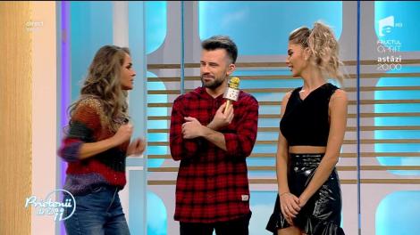 Diana şi Ramona, la proba "Microfonului de aur"! Ce provocare le-a lansat Florin Ristei: ”Nu voi avea niciodată fete în trupă!”