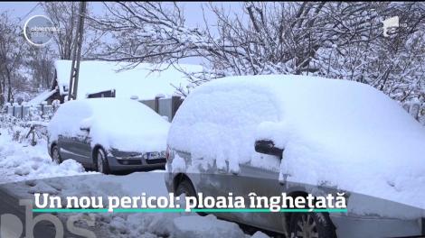 După ninsori vine ploaia îngheţată. E avertismentul meteorologilor care vorbesc şi despre cea mai mare cantitate de zăpadă din ultimii 20 de ani