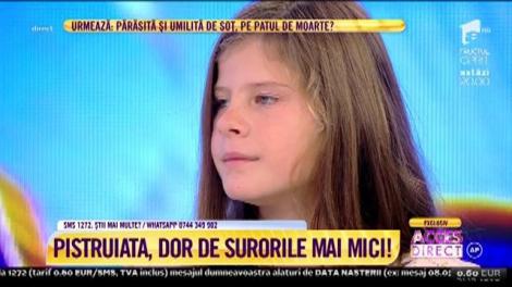 Maria Petre, fetița cu chip de înger, își vrea surioarele lângă ea: "Este cea mai mare dorință a mea"