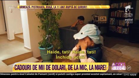 Cadouri de lux din America pentru copiii Ancăi Serea și ai lui Adi Sînă