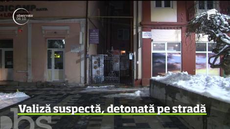 Desfăşurare de forţe impresionantă în centrul municipiului Rădăuţi din Suceava