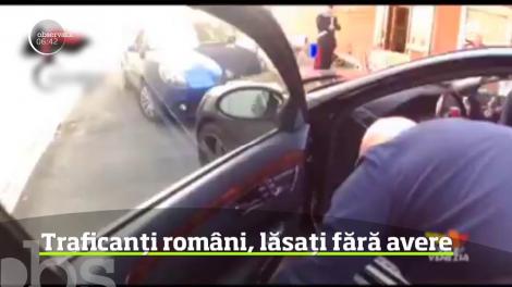 Autorităţile italiene au confiscat o avere de peste 1 milion de euro de la un cuplu de traficanţi de droguri români