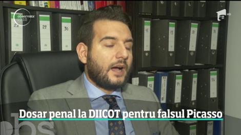 Dosar penal la DIICOT pentru falsul Picasso