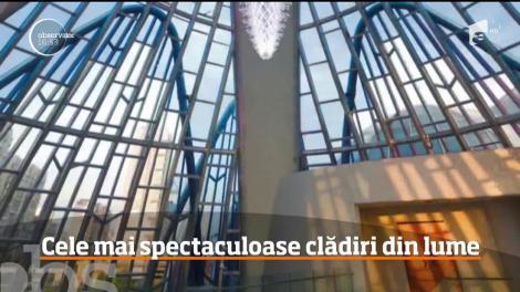 Clădirea Lotus, în formă de nufăr, din China, printre cele mai spectaculoase din lume