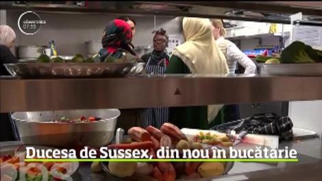 Ducesa de Sussex s-a întors în bucătărie