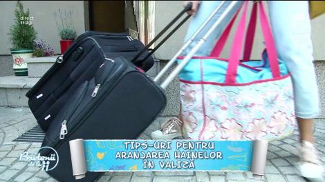 Ia aminte! Reguli de aur pentru organizarea dressing-ului şi aranjarea hainelor în valiză!