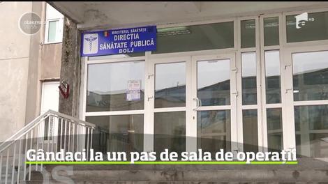 Gândaci la un pas de sala de operații