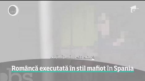 Româncă executată în stil mafiot în Spania