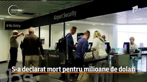 Un bărbat din Republica Moldova şi-a înscenat propria moarte în Statele Unite! Cum s-a dat de gol după ce a încasat cele două milioane de euro